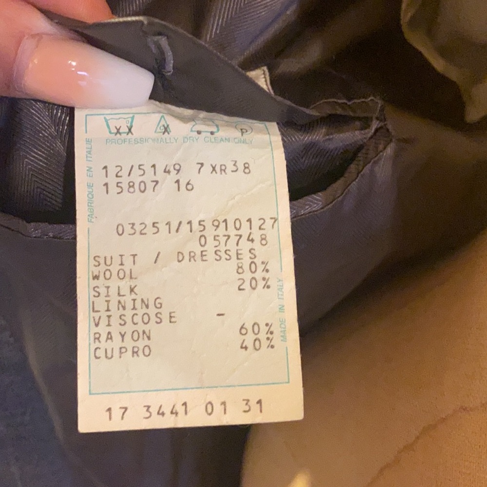 Moda Milano wood blazer size Medium/38 - Picture 11 of 11